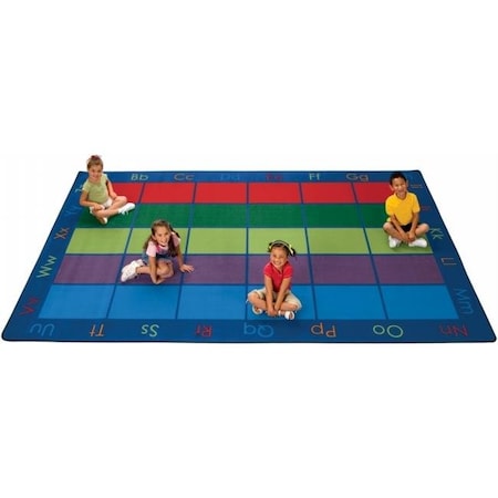 Carpets For Kids Carpets For Kids 8612 Colorful Places Seating 7.5 ft. x 12 ft. Rectangle Rug 8612